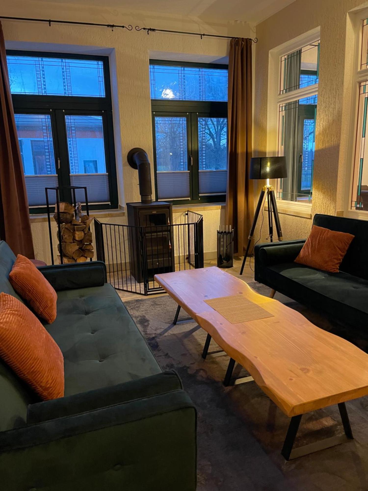 Ferienwohnung Mit Kamin Und Traumhafter Dachterrasse Mit Weitblick In Die Natur Neu Gaarz Екстериор снимка
